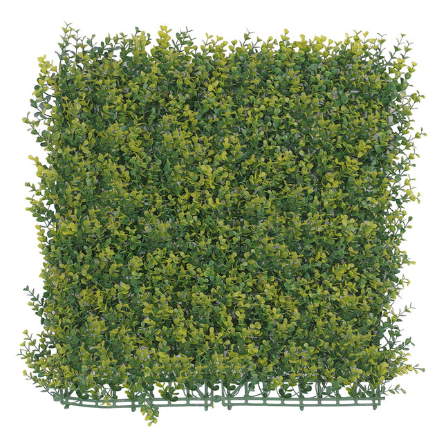 Artificial Golden English Box Hedge 