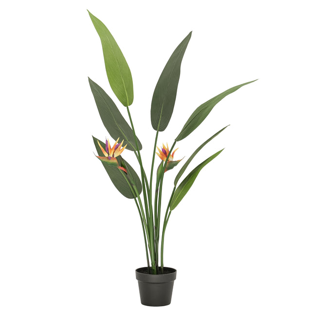 Artificial Plant flowering bird of paradise