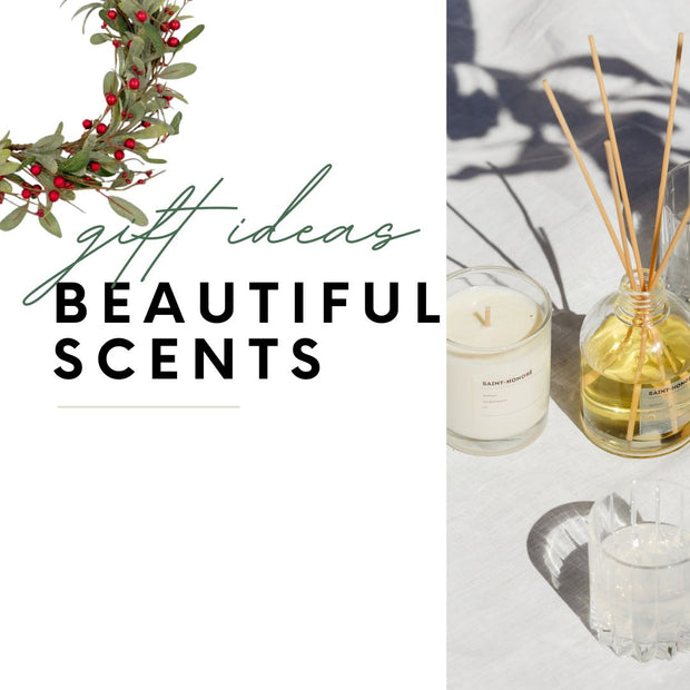 Gift ideas: beautiful candles and reed diffusers