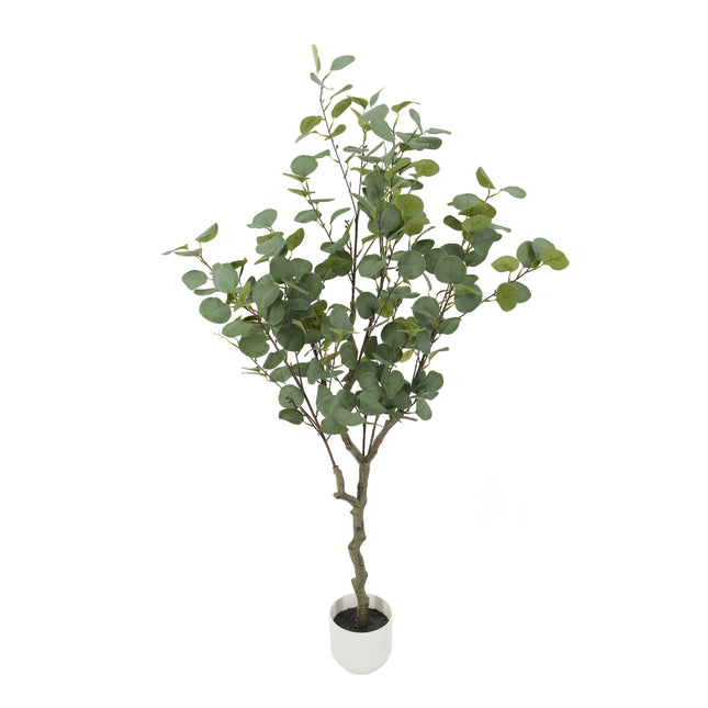 Potted Artificial plant Eucalyptus Blue Gum 